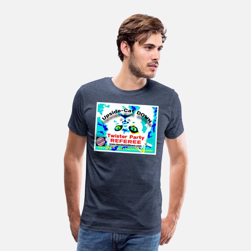 Upside Cat Down Twister Party Ref Set for Men