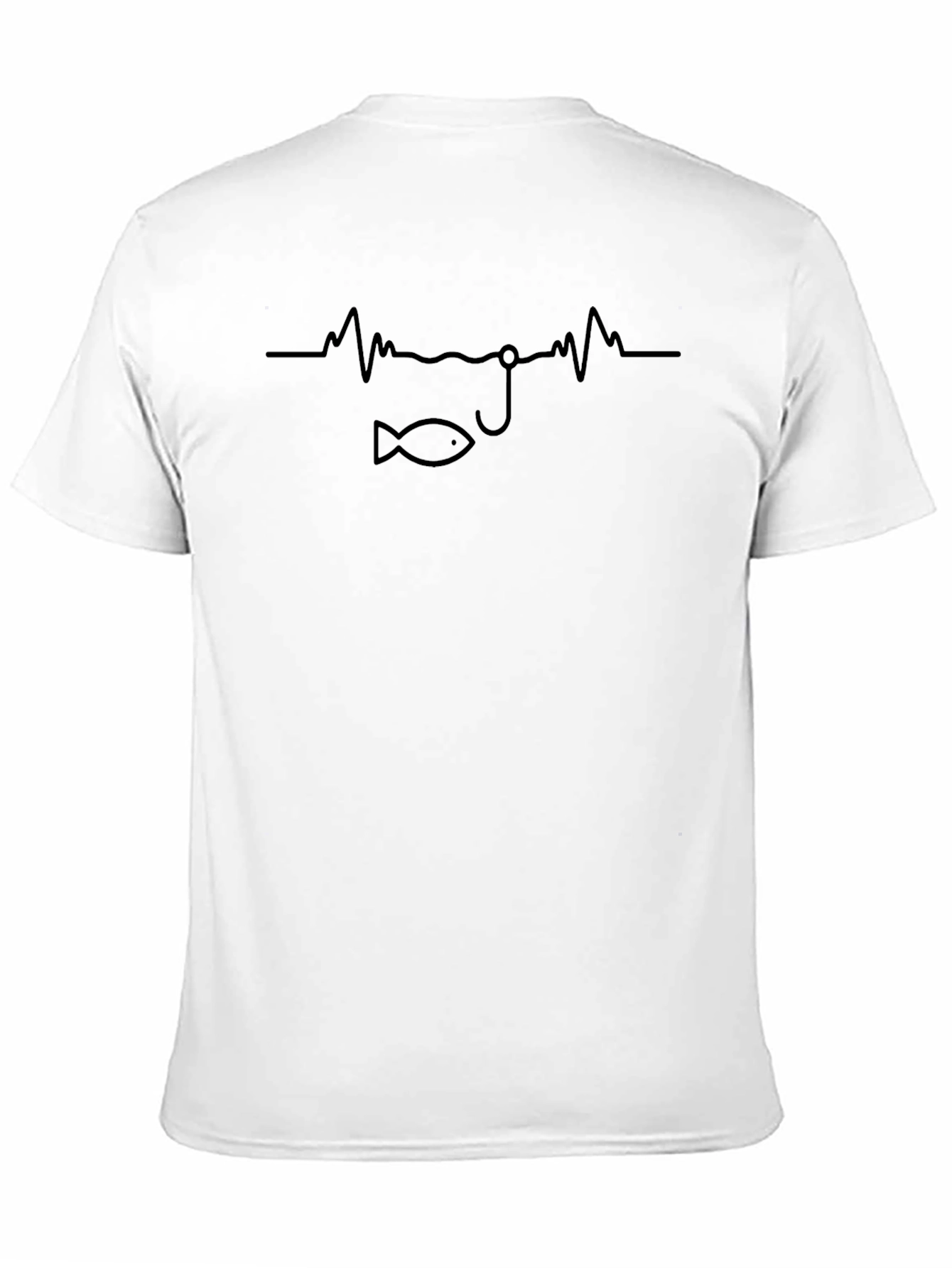 Fishing Heartbeat T-Shirt - Anglers Delight!