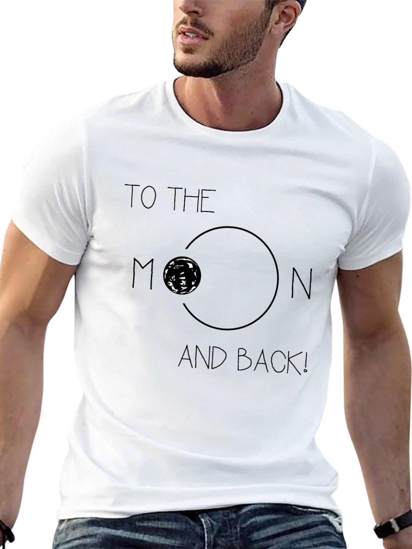 To The Moon and Back Graphic Tee
