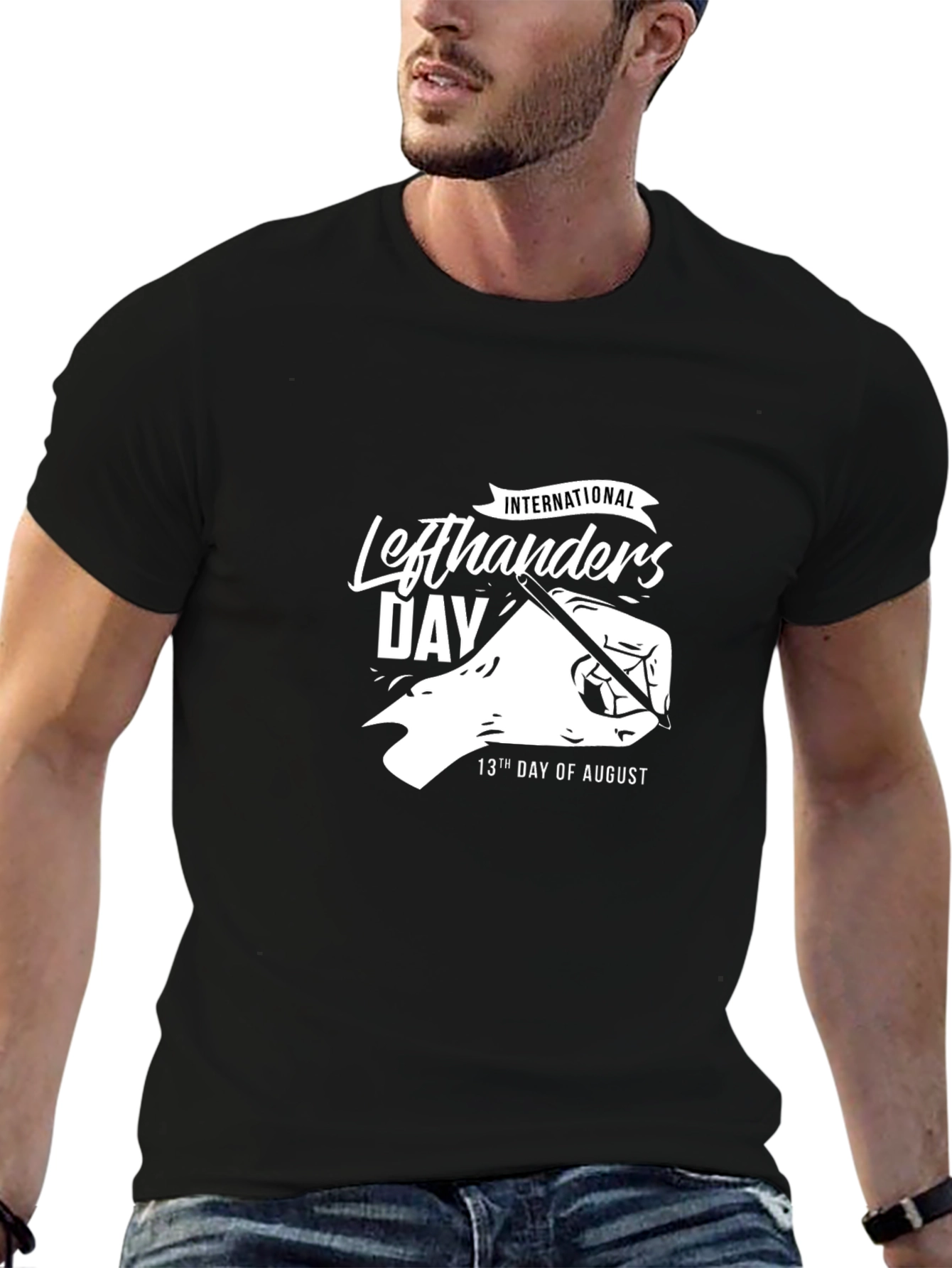 International Lefthanders Day T-Shirt - August 13th Tee