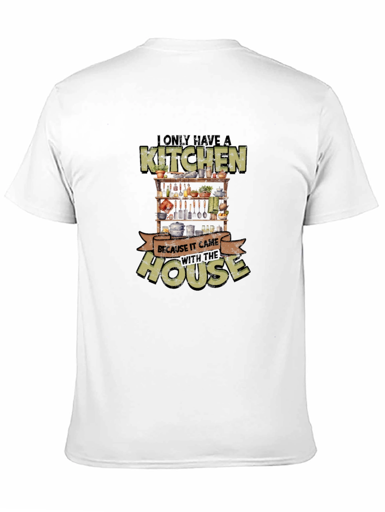 Funny Kitchen With the House Graphic T-Shirt