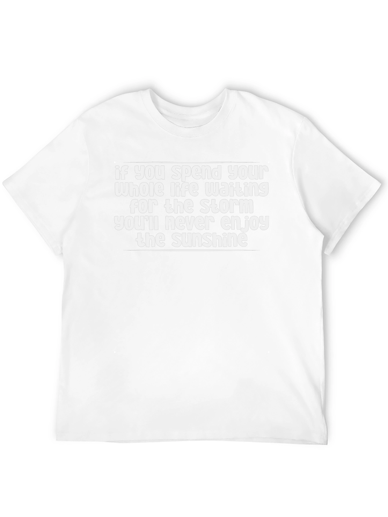 Inspirational T-Shirt: Enjoy the Sunshine