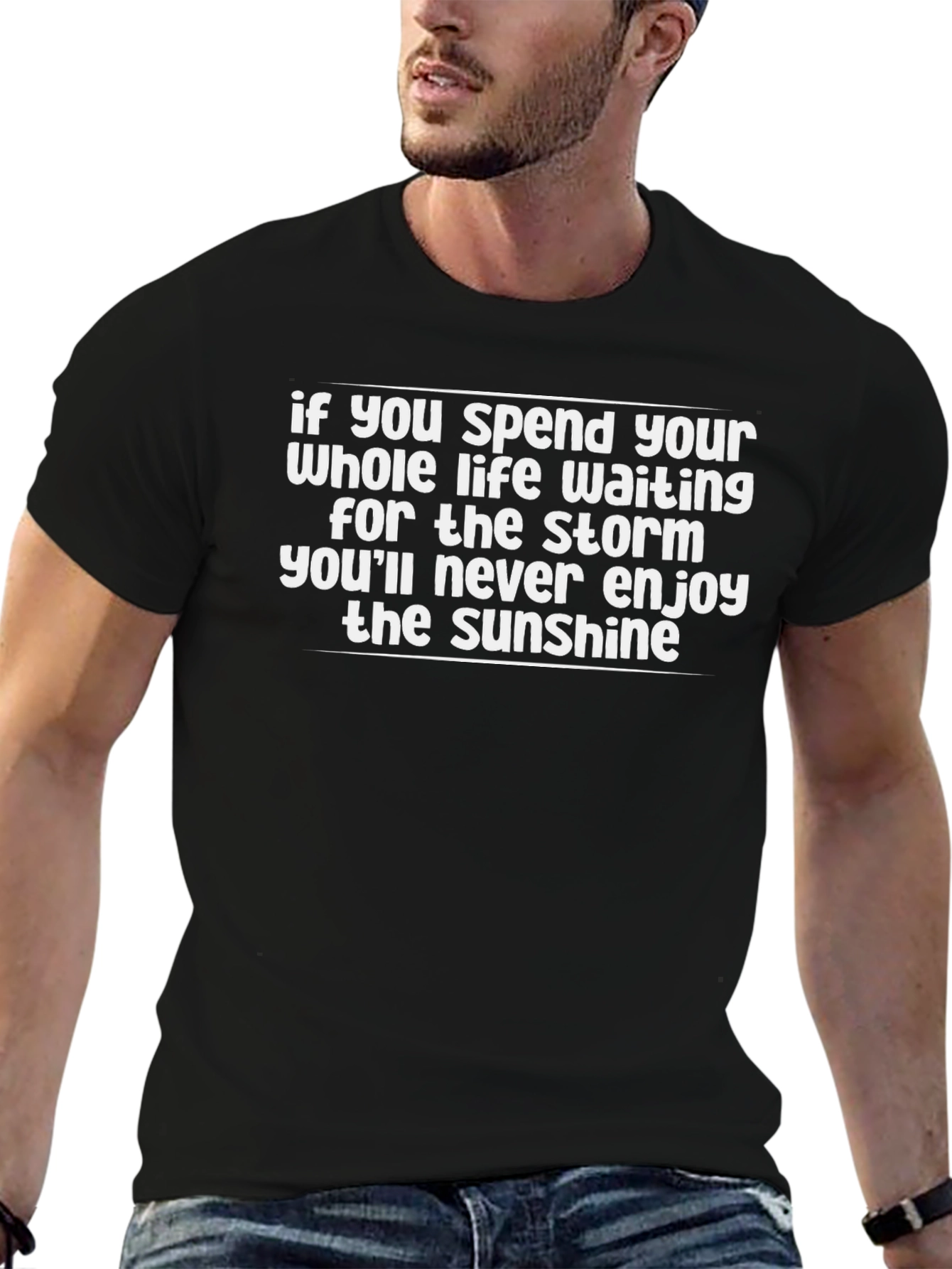 Inspirational T-Shirt: Enjoy the Sunshine