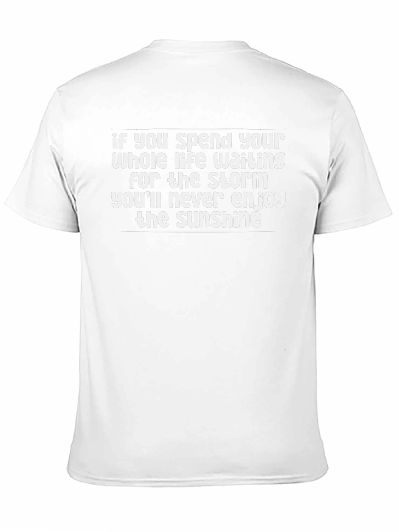 Inspirational T-Shirt: Enjoy the Sunshine