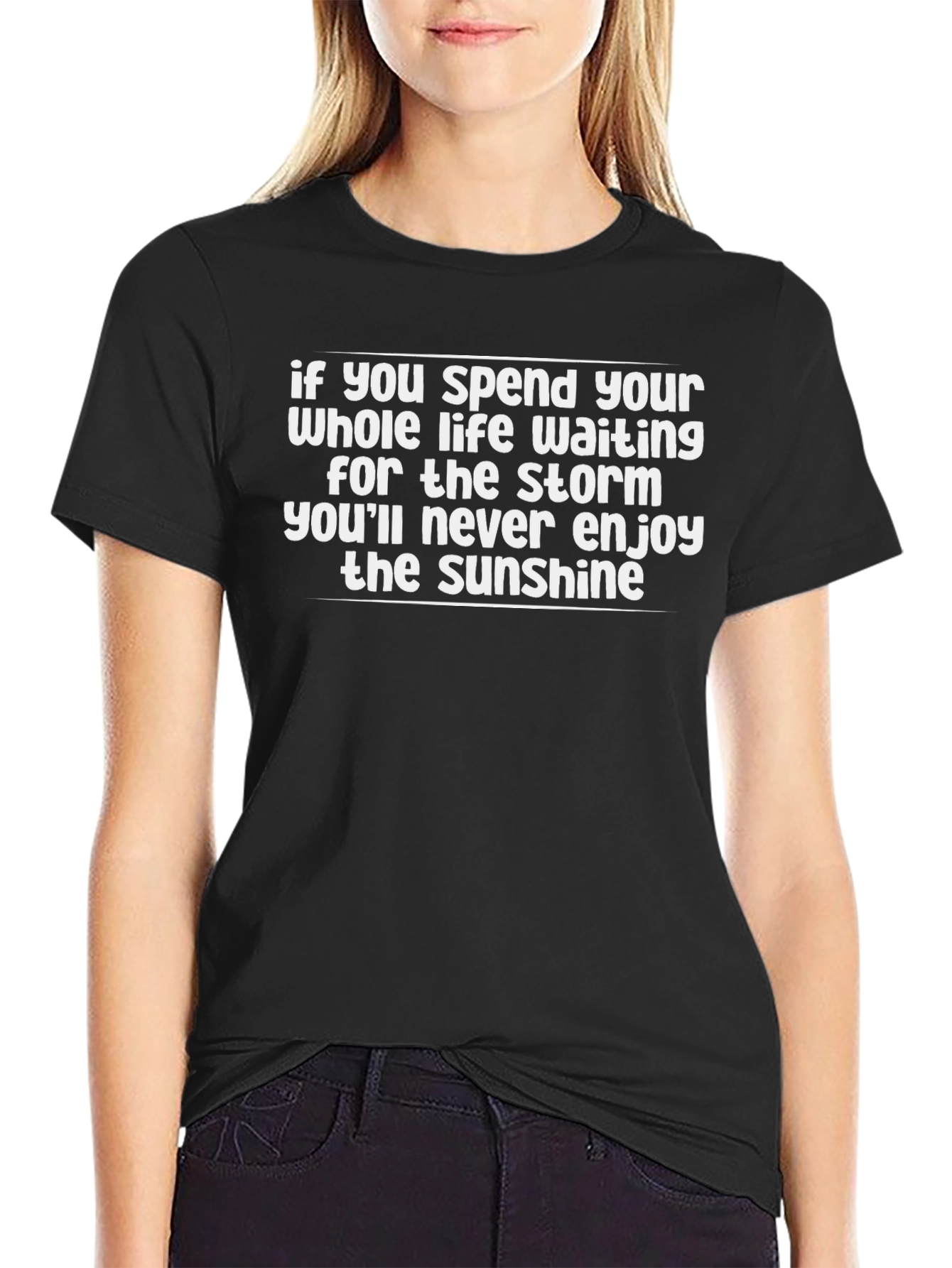 Inspirational T-Shirt: Enjoy the Sunshine