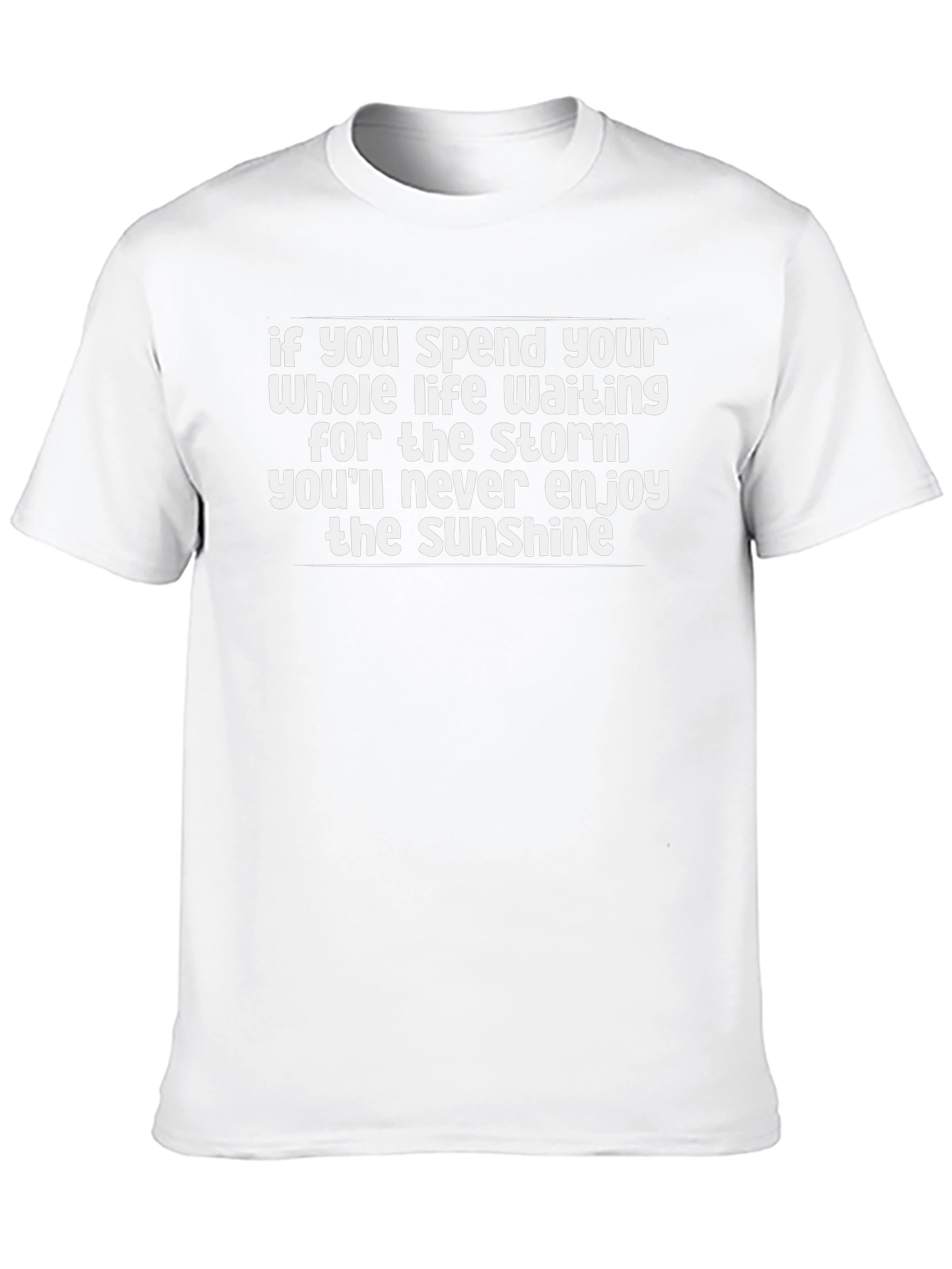 Inspirational T-Shirt: Enjoy the Sunshine