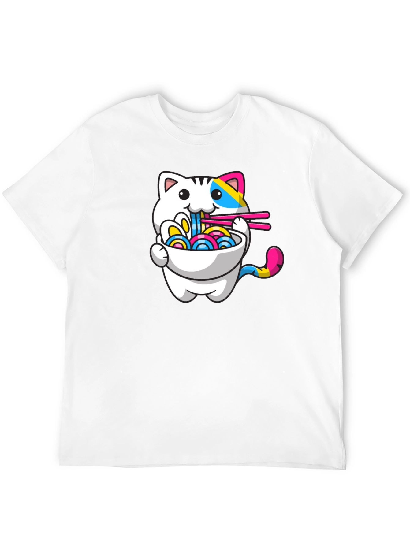 Ramen Cat T-Shirt - Unique Graphic Tee