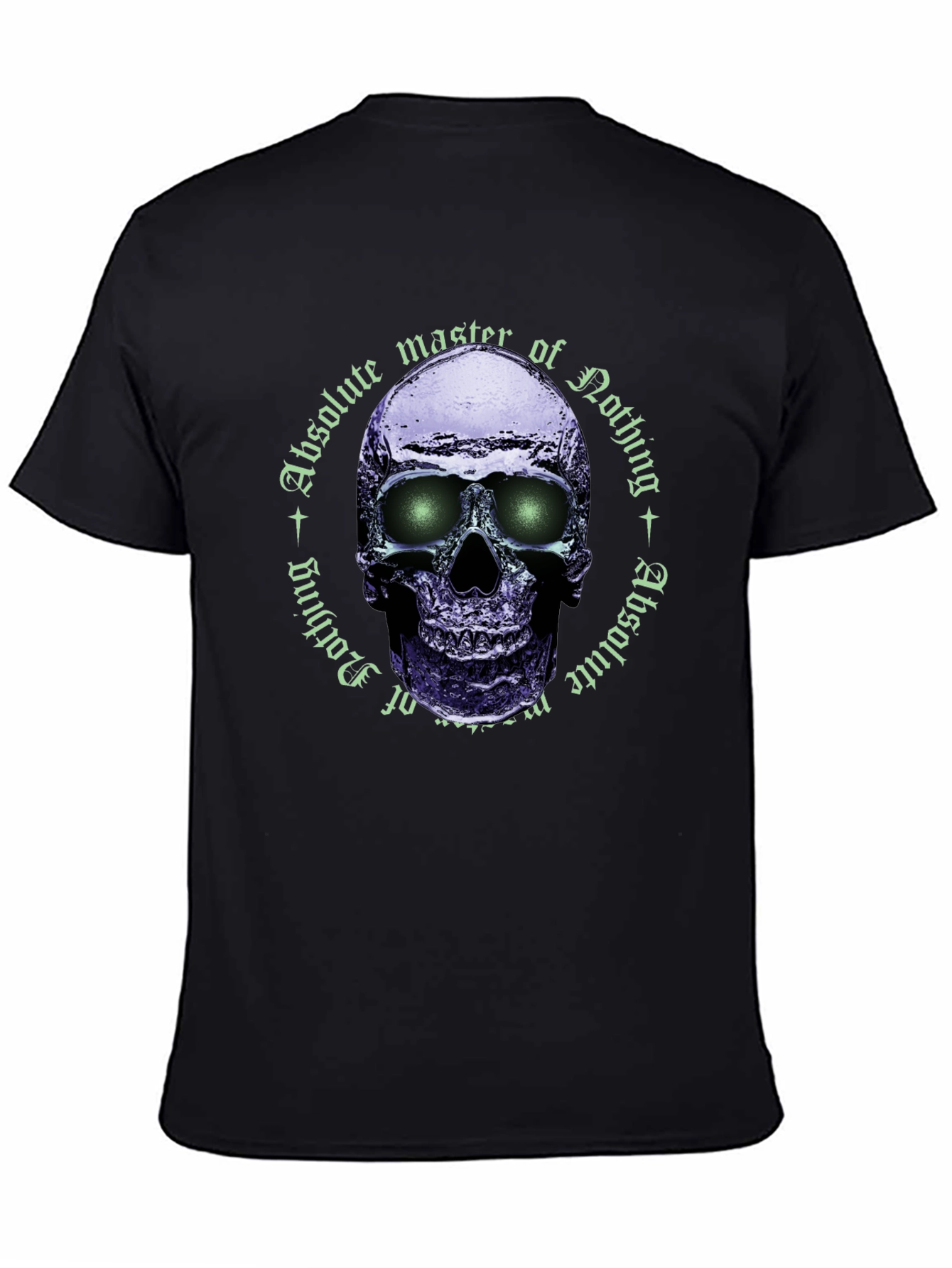 Absolute Master of Nothing Skull Graphic Tee