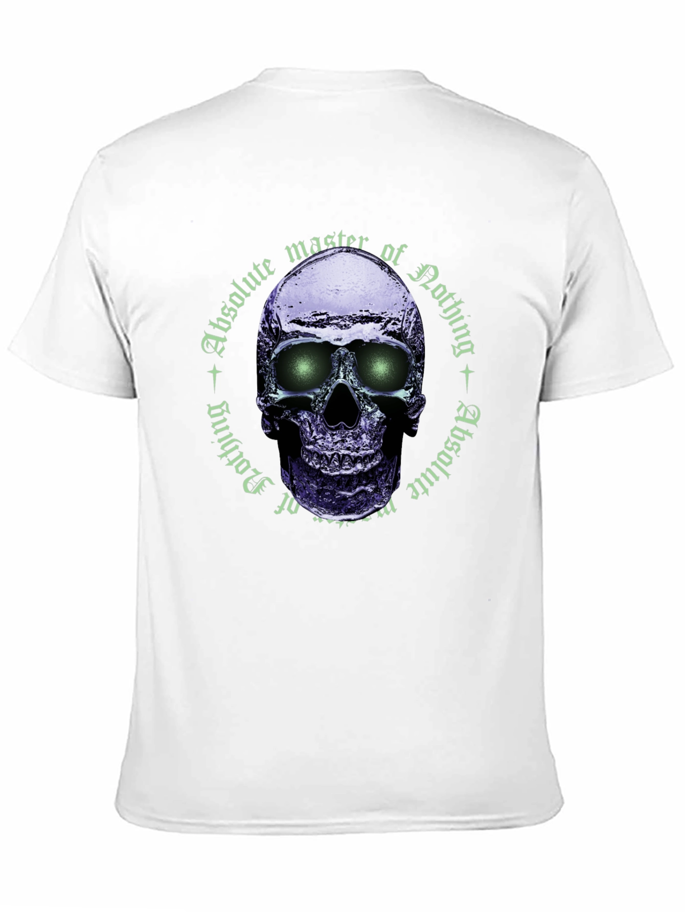 Absolute Master of Nothing Skull Graphic Tee