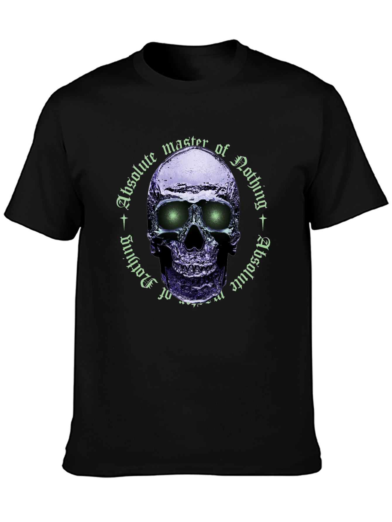 Absolute Master of Nothing Skull Graphic Tee