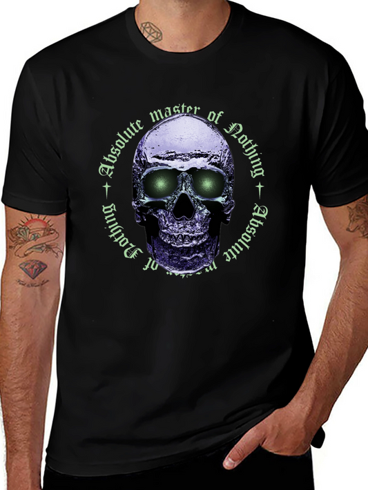 Absolute Master of Nothing Skull Graphic Tee