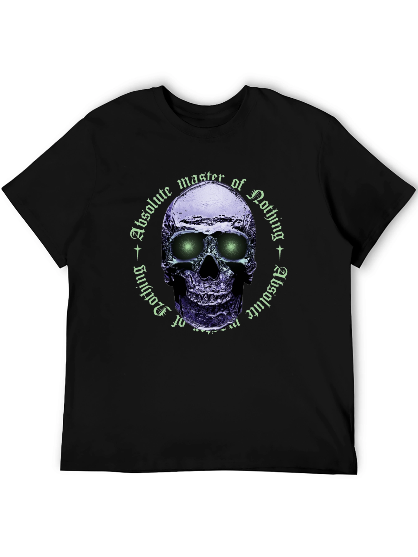 Absolute Master of Nothing Skull Graphic Tee