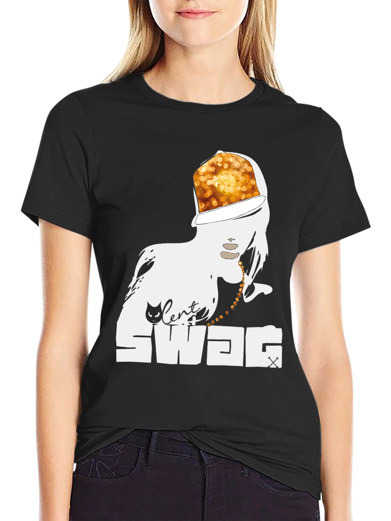 Cool Silent Swag Graphic Tee