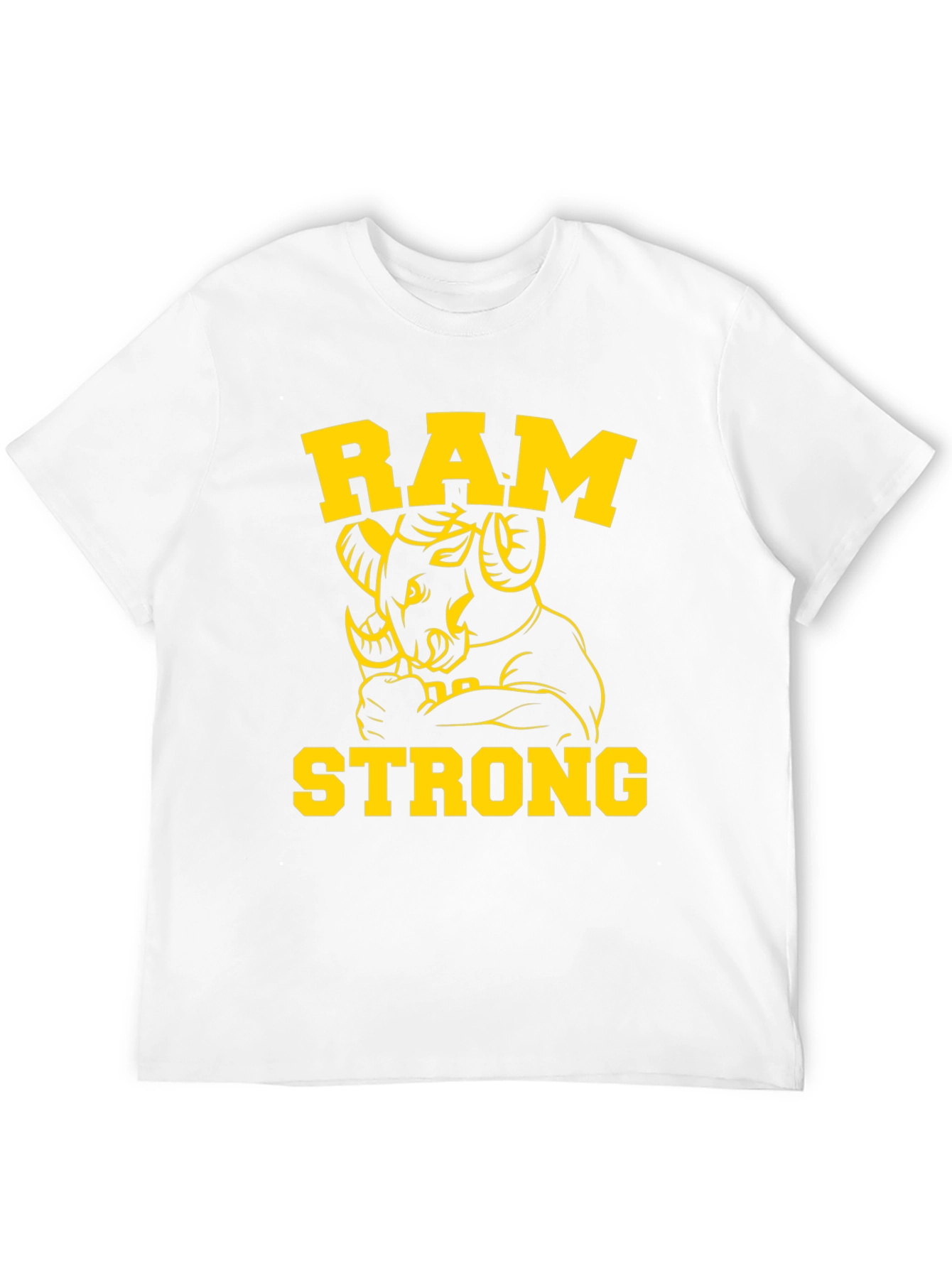 Ram Strong Graphic Tee - Black