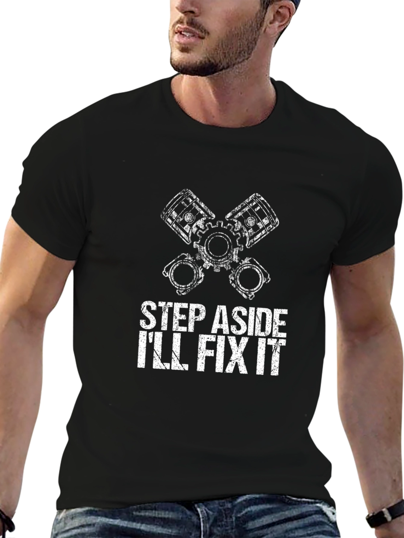 Step Aside Ill Fix It T-Shirt - Mechanic Gift