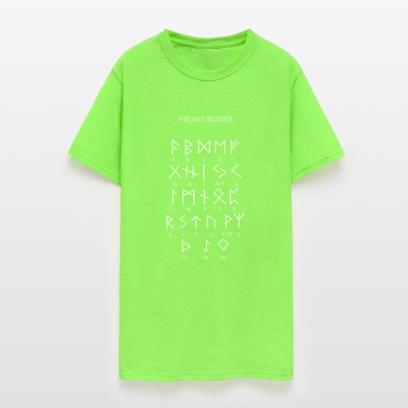 Viking Runic Letters Words Cool Alphabet