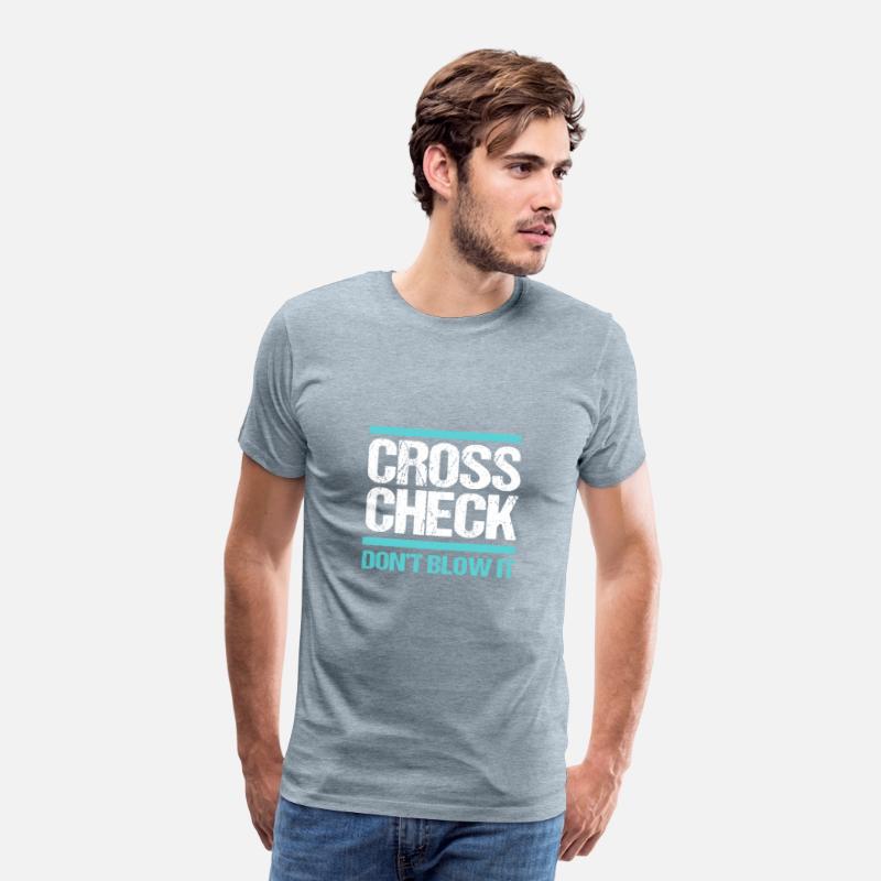 Vintage Funny Flight Attendant Cross Check