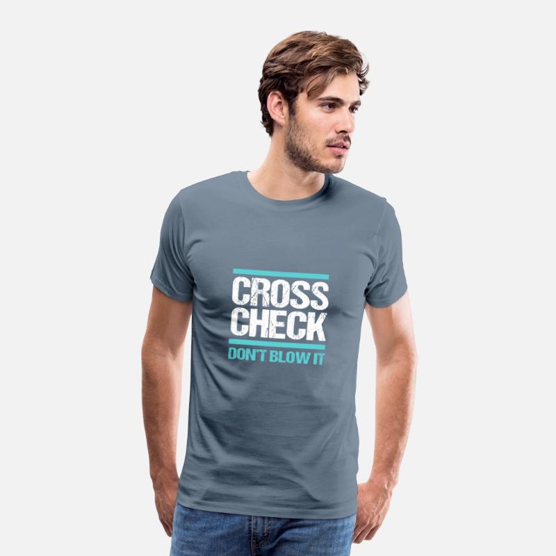 Vintage Funny Flight Attendant Cross Check