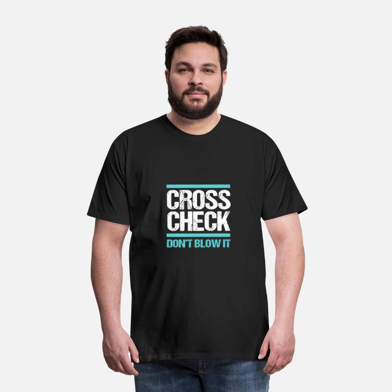Vintage Funny Flight Attendant Cross Check