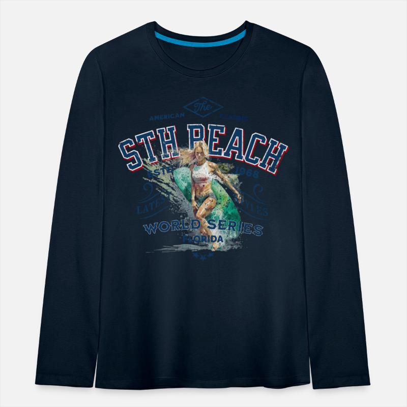Vintage Surf Girl Artwork Design