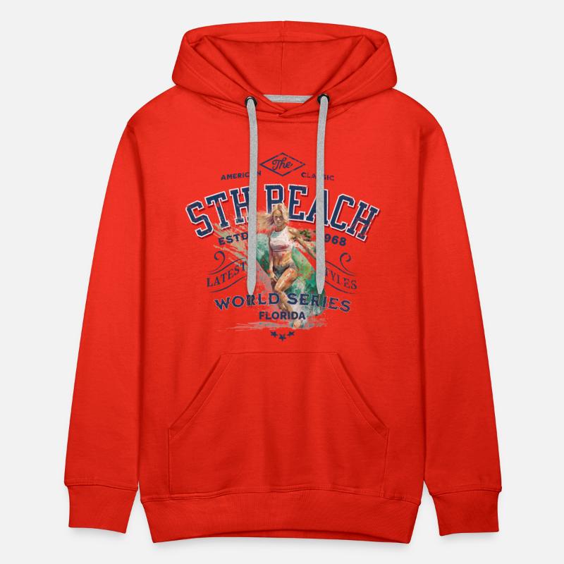 Vintage Surf Girl Artwork Design