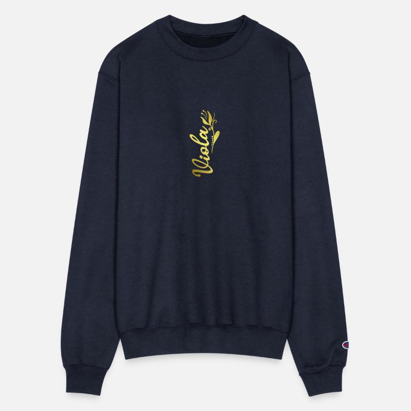 Viola Name Faux Gold Tulip Flourish