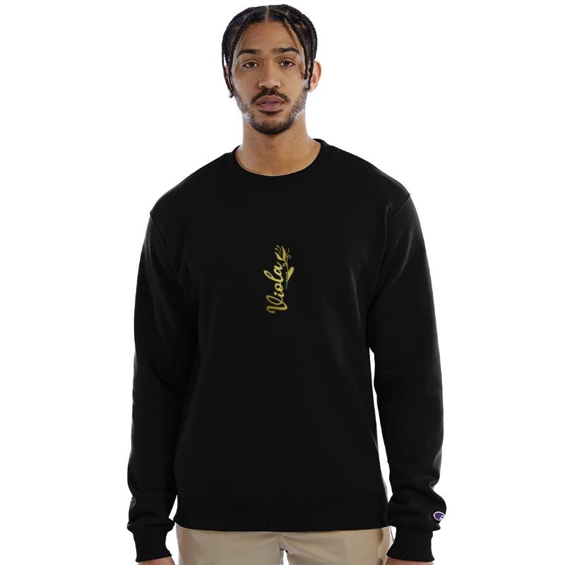 Viola Name Faux Gold Tulip Flourish