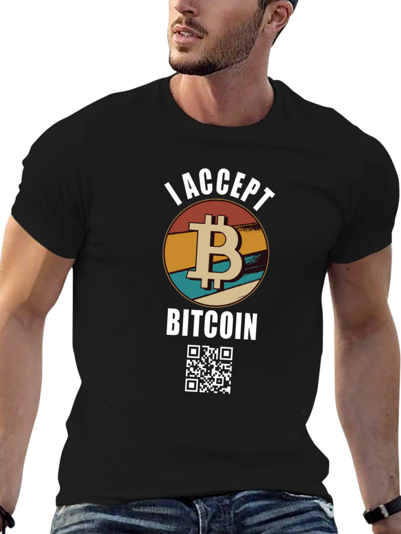 I Accept Bitcoin Crypto T-Shirt
