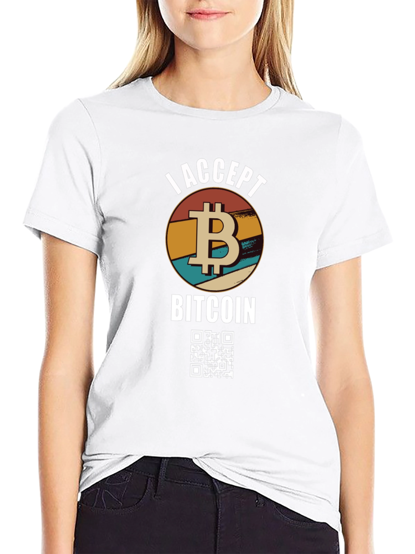 I Accept Bitcoin Crypto T-Shirt