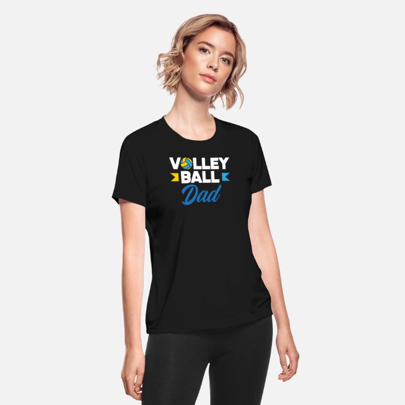 Volleyball Dad Sports Passion Tee