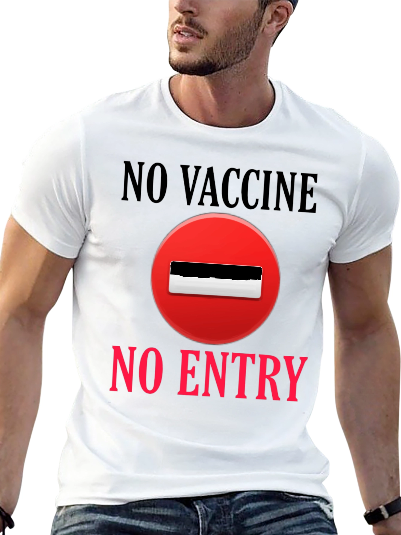 No Vaccine No Entry T-Shirt