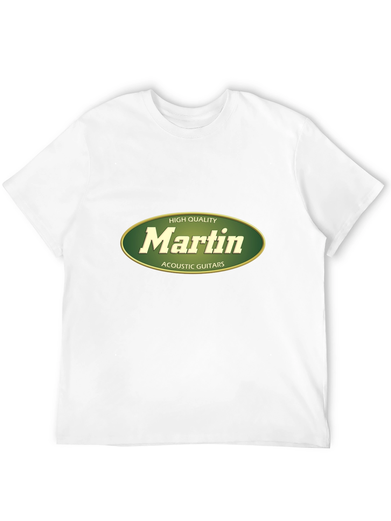 Martin Acoustic Guitars High Quality Black T-Shirt