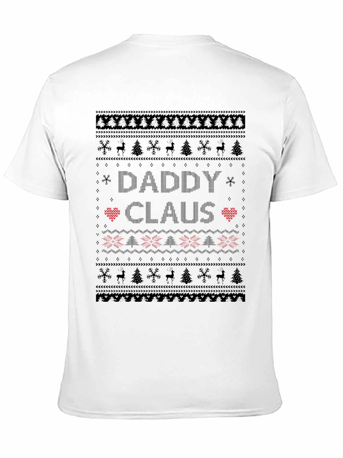 Daddy Claus Christmas Ugly Sweater T-Shirt
