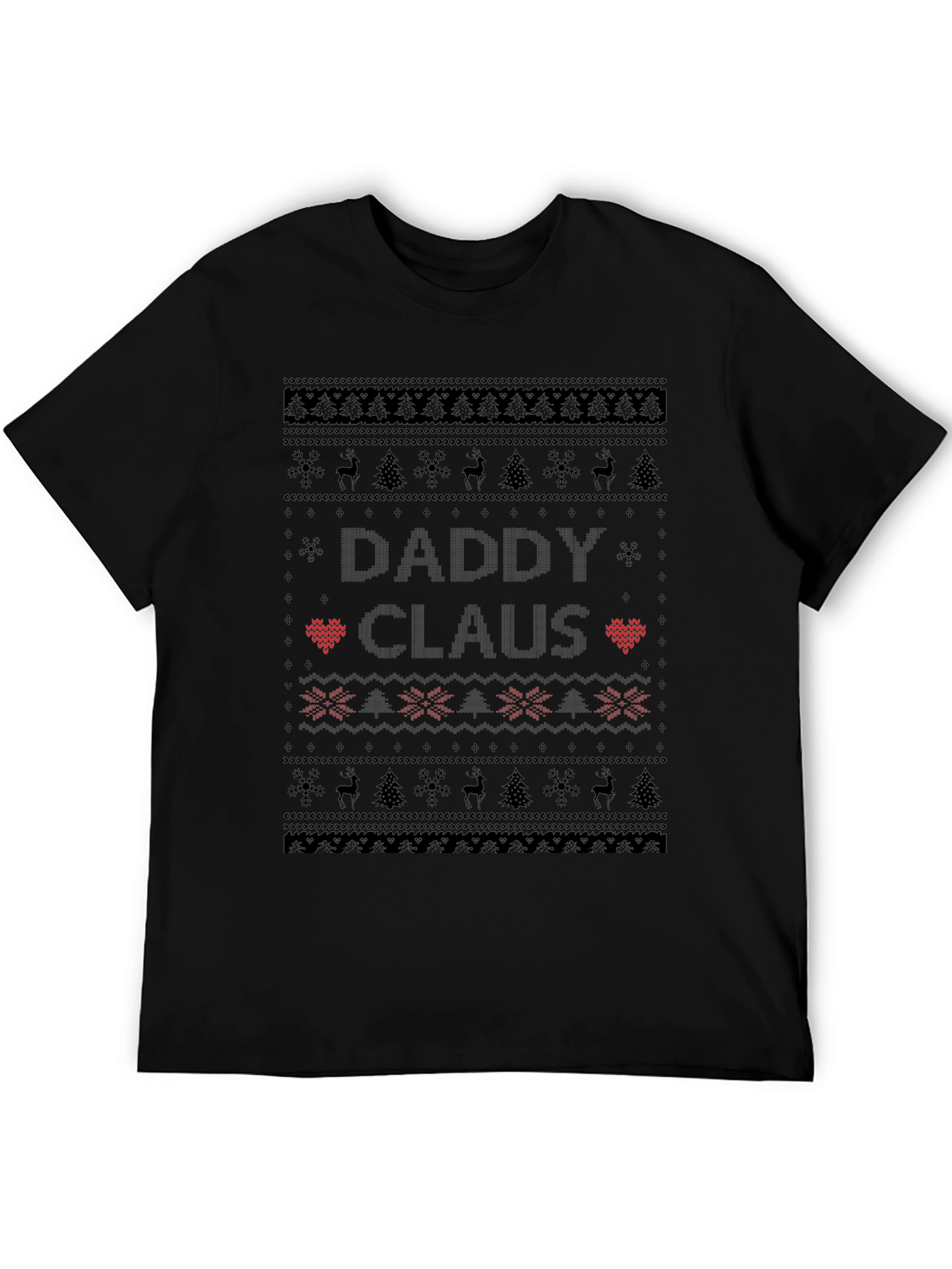 Daddy Claus Christmas Ugly Sweater T-Shirt