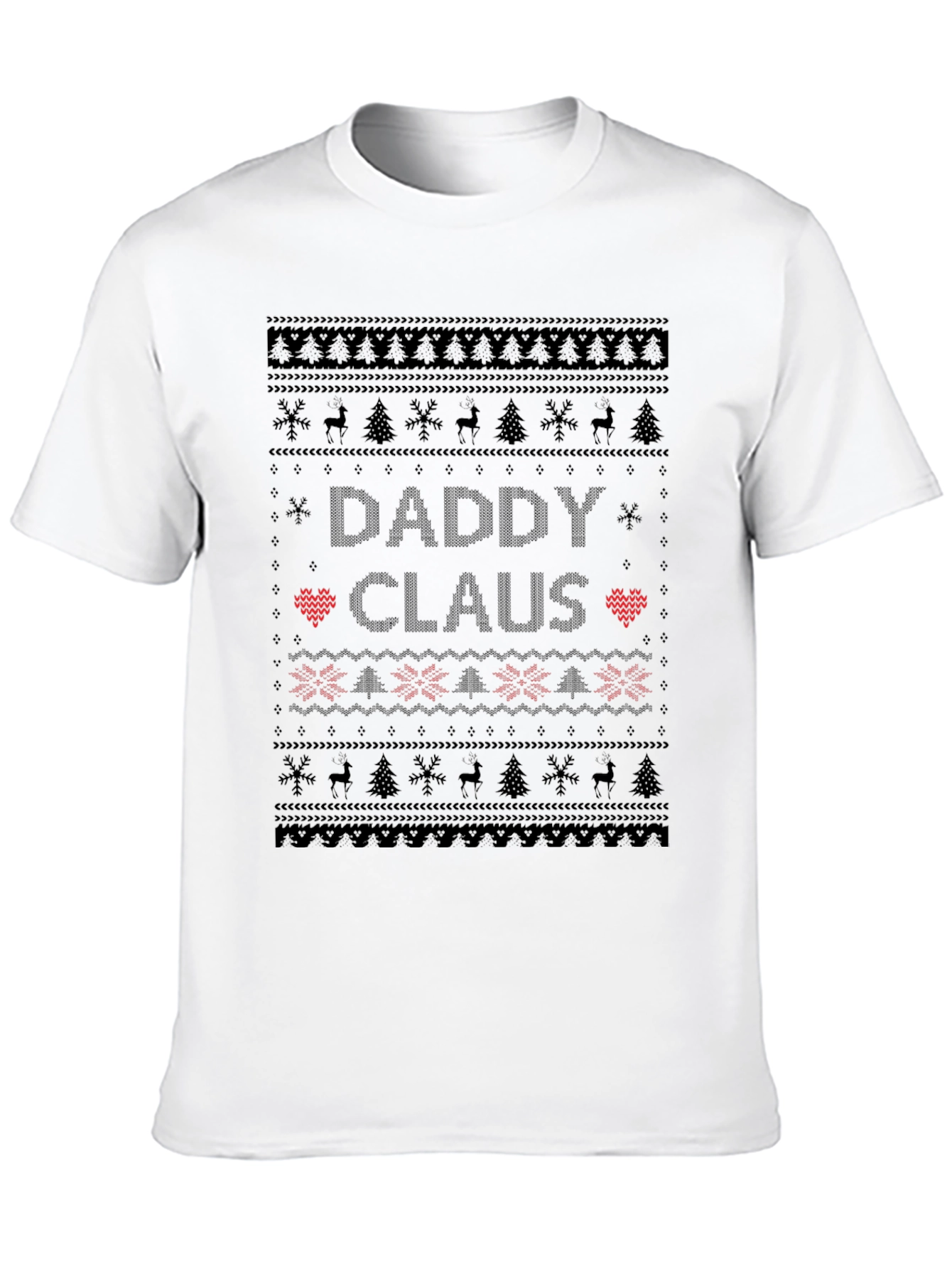 Daddy Claus Christmas Ugly Sweater T-Shirt