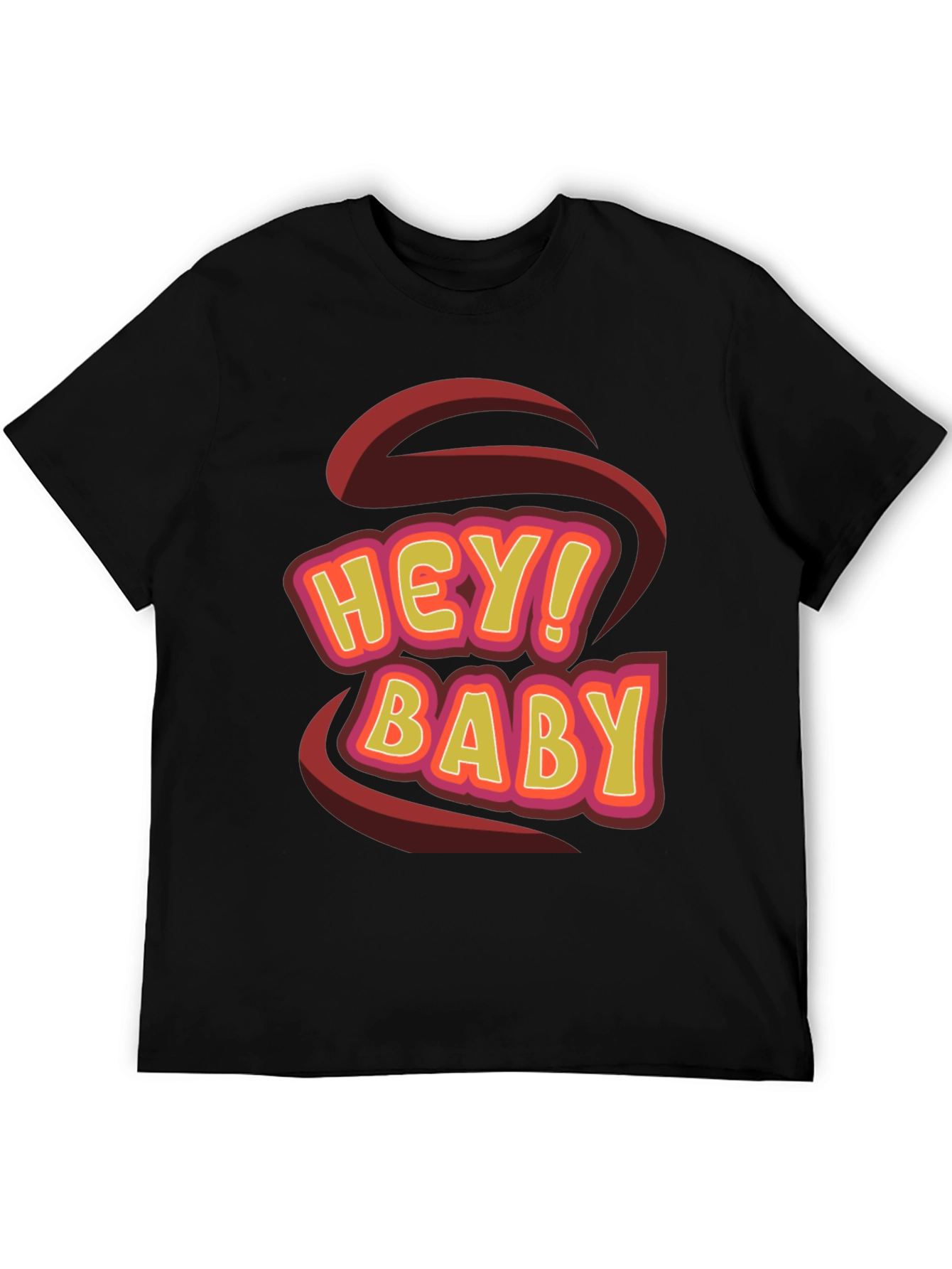 Hey! Baby Graphic T-Shirt - Fun Trendy Tee