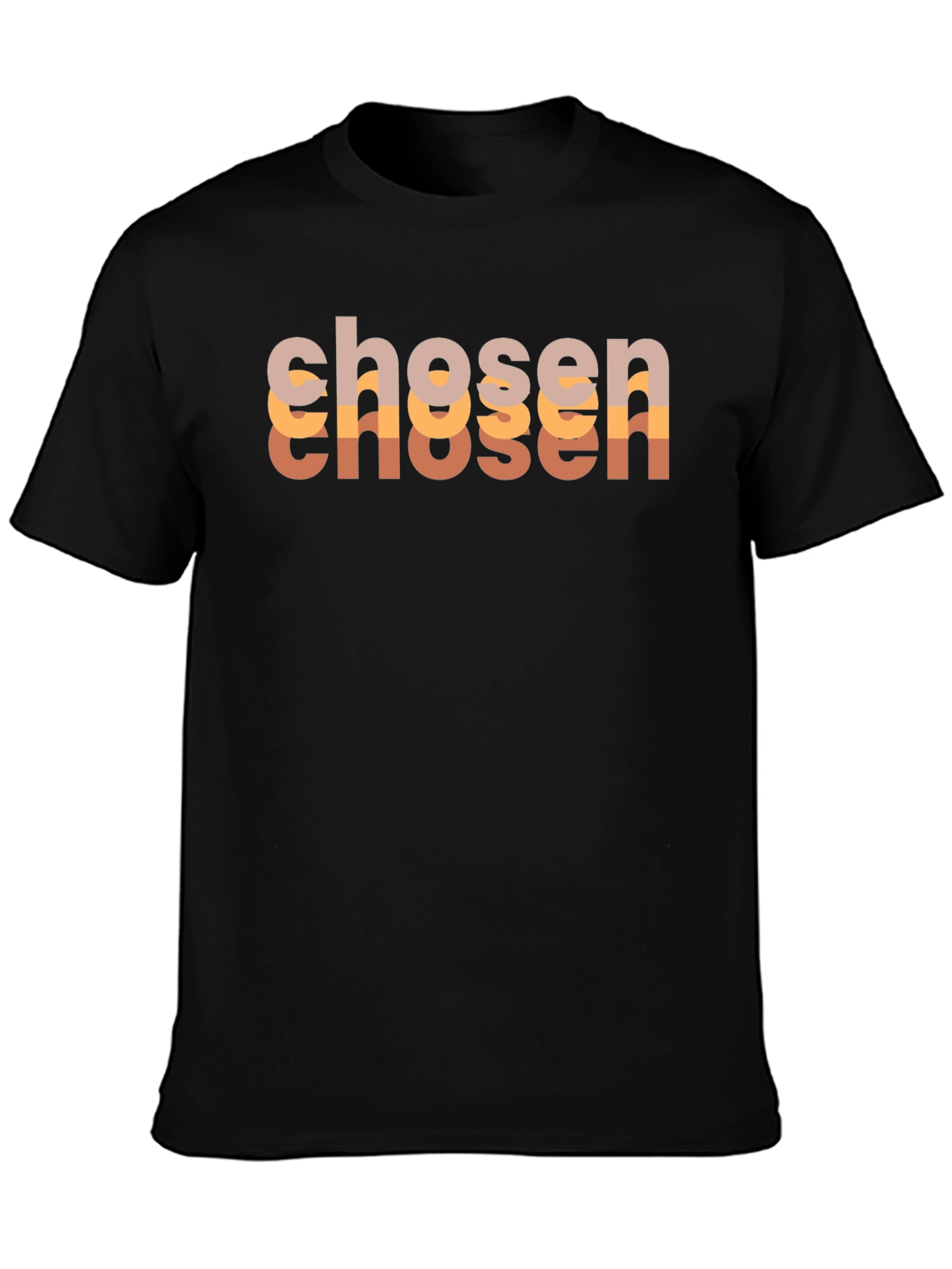 Chosen Graphic Tee - Stylish Black T-Shirt