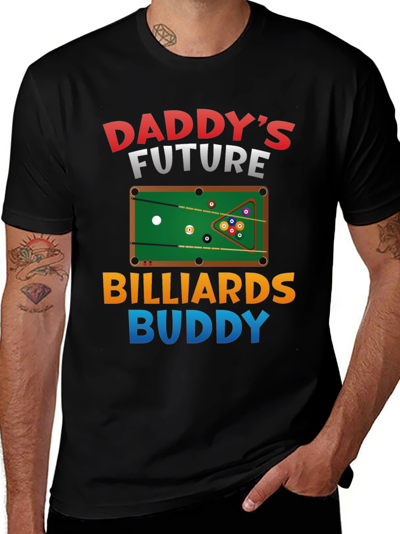 Daddys Future Billiards Buddy T-Shirt