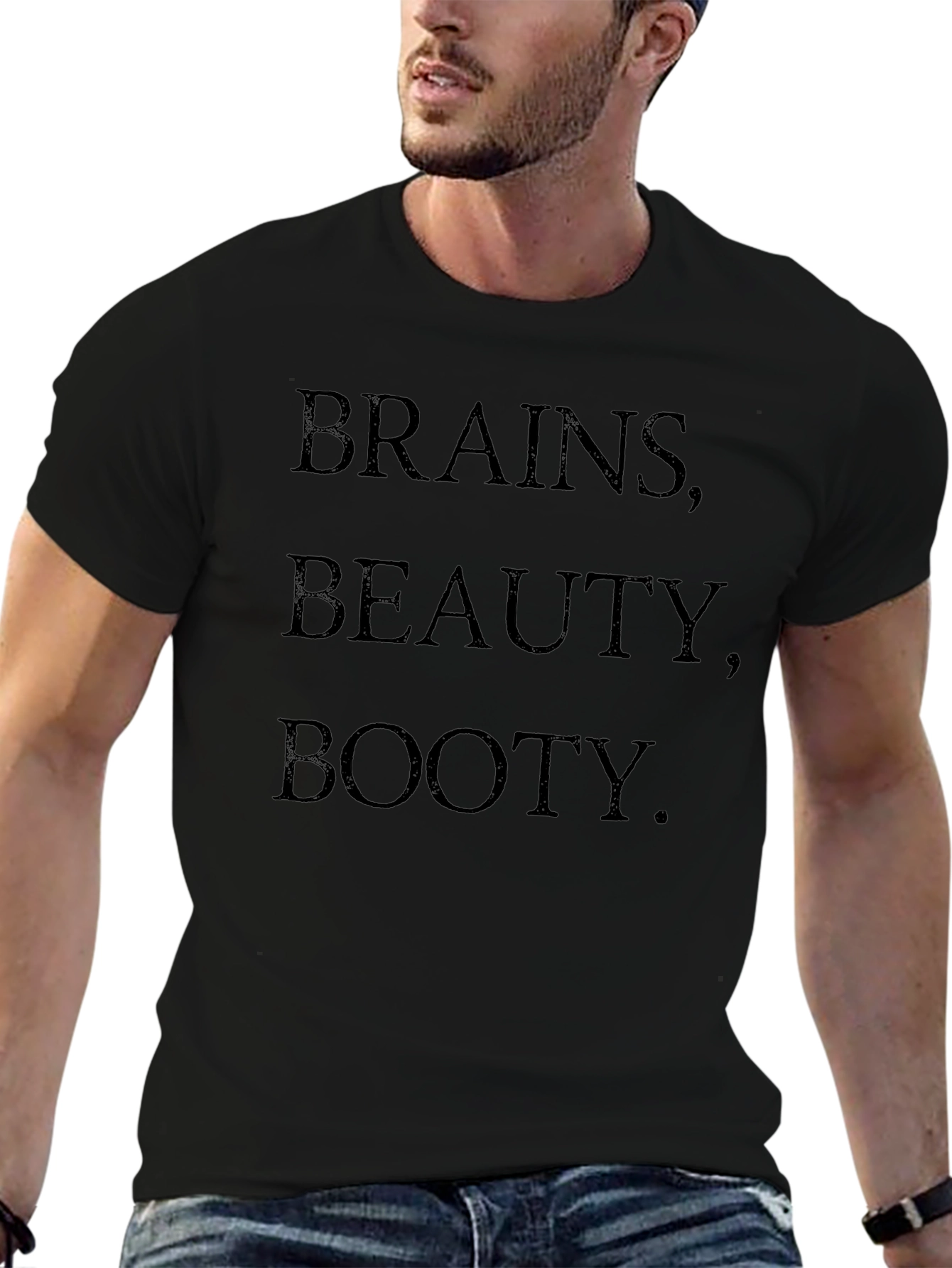 Brains Beauty Booty - Graphic Tee