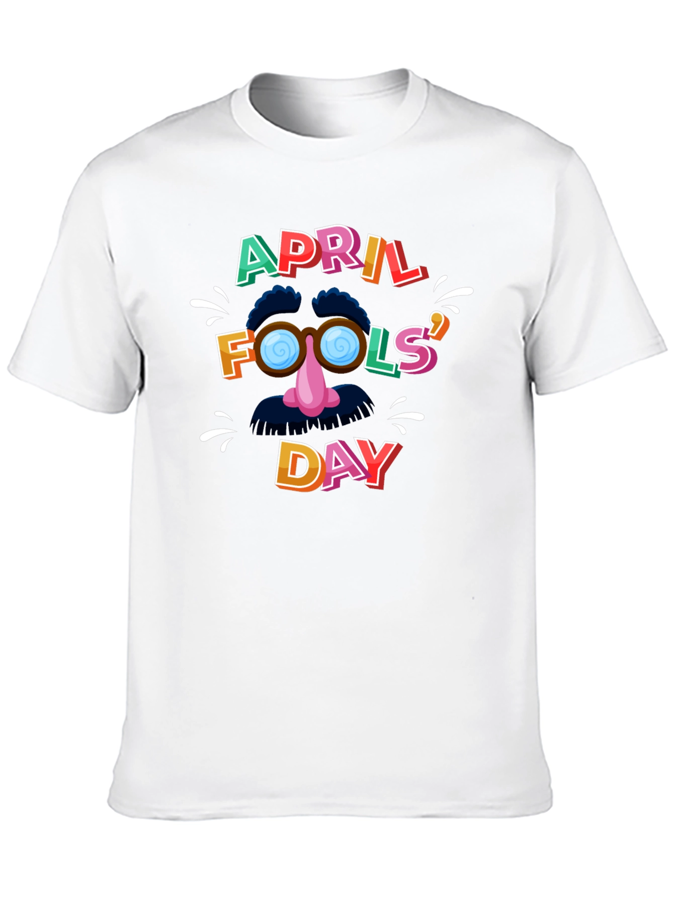 April Fools Day T-Shirt - Funny Groucho Design