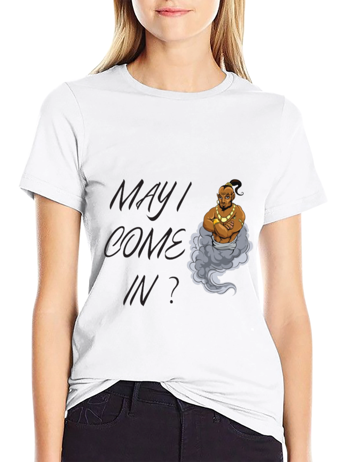 Genie Graphic Tee - May I Come In?