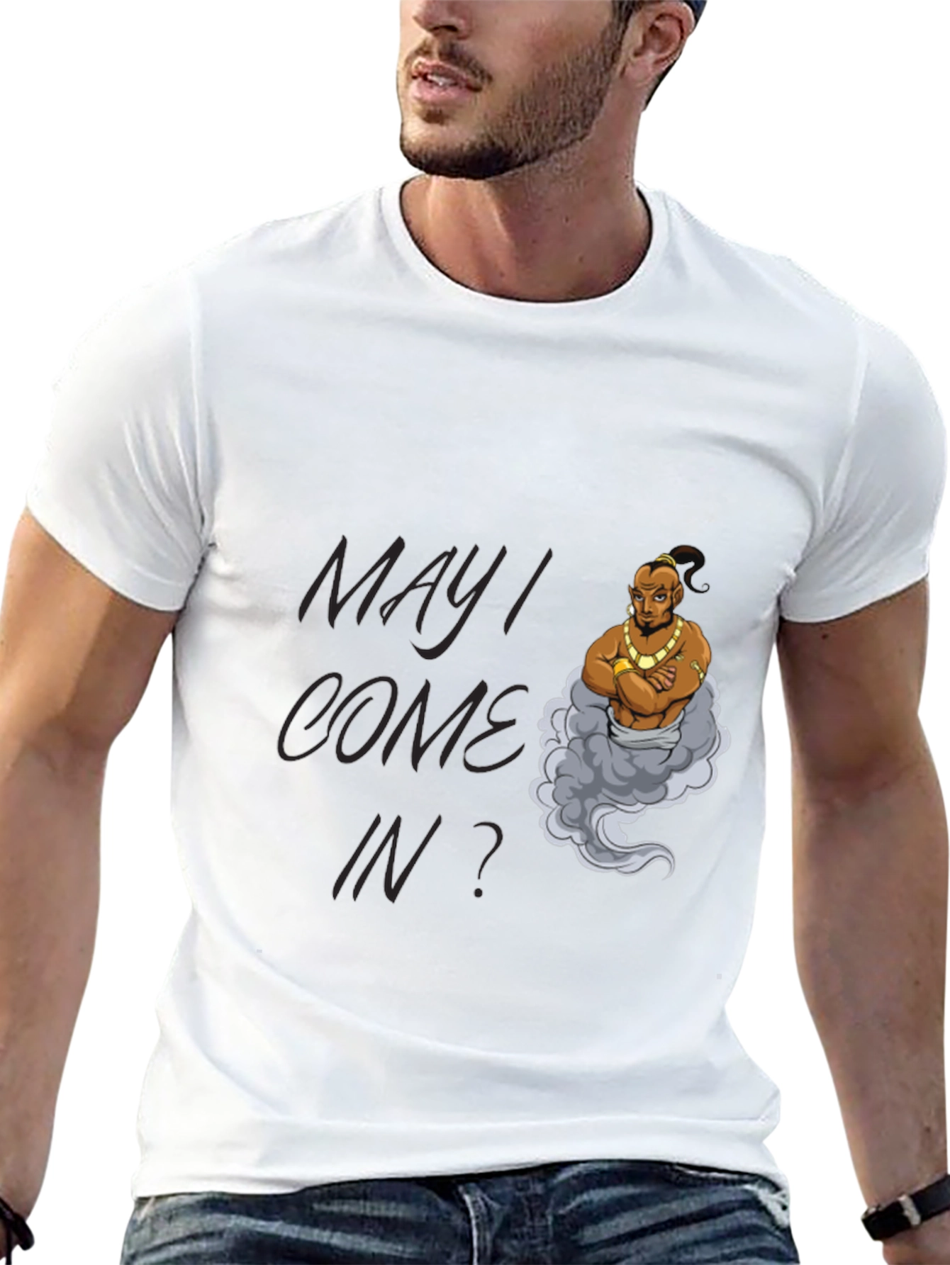 Genie Graphic Tee - May I Come In?