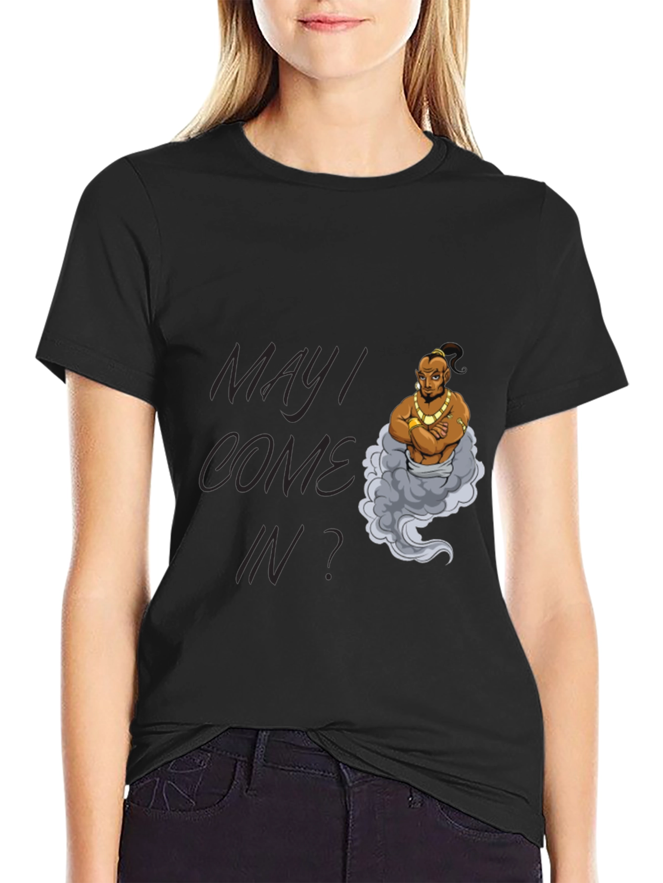 Genie Graphic Tee - May I Come In?