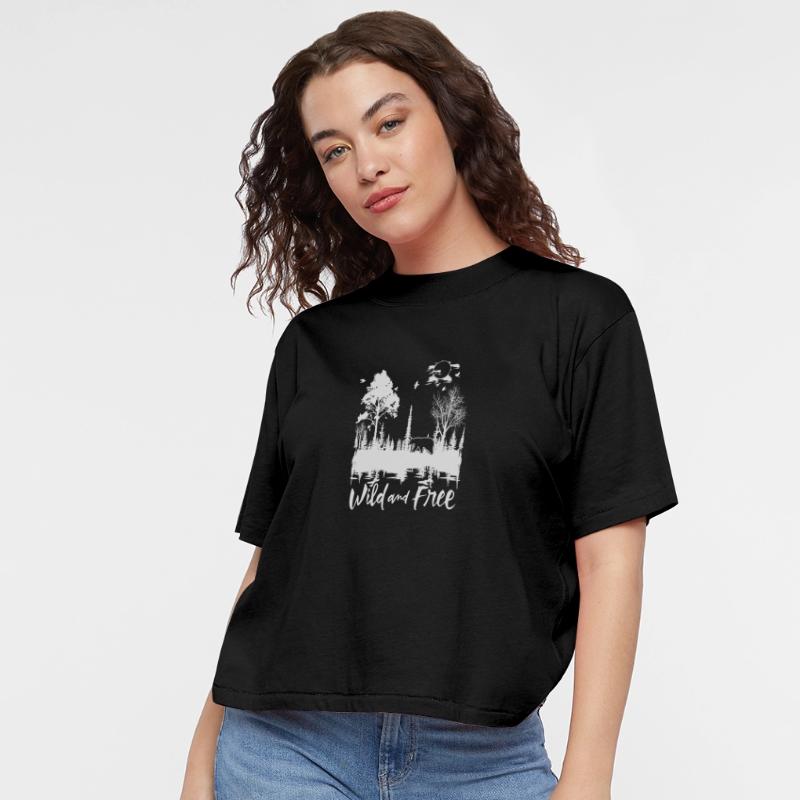 Wild and Free Products