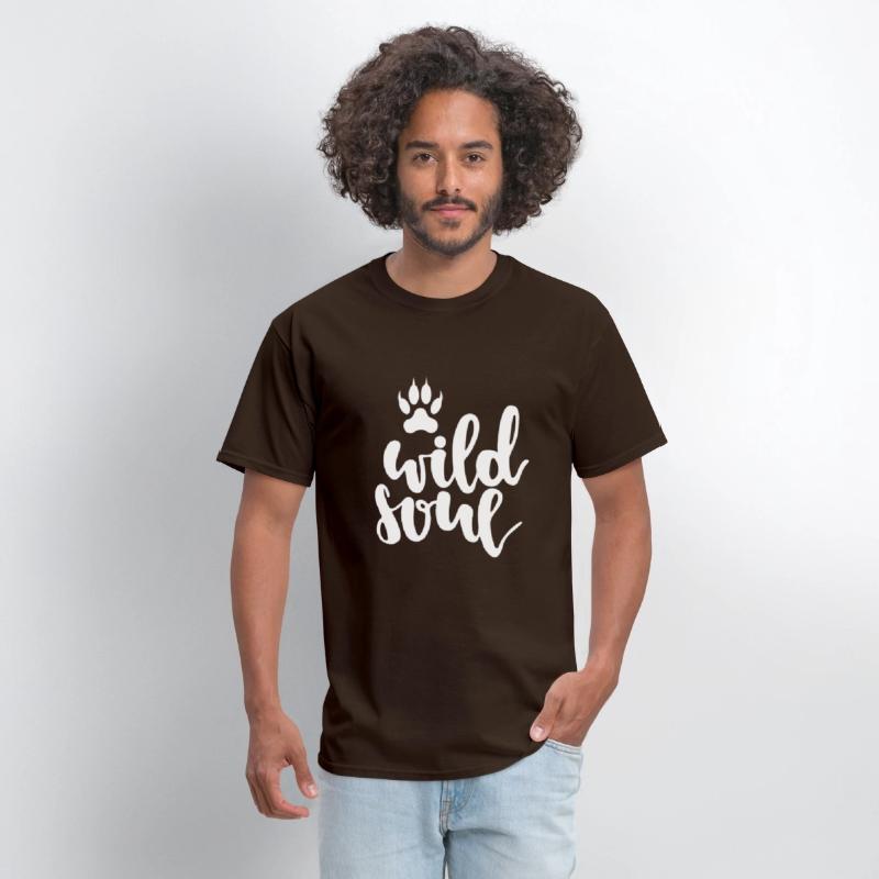 Wild Soul Typography With Pawprint