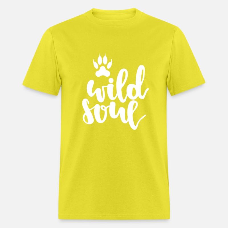 Wild Soul Typography With Pawprint