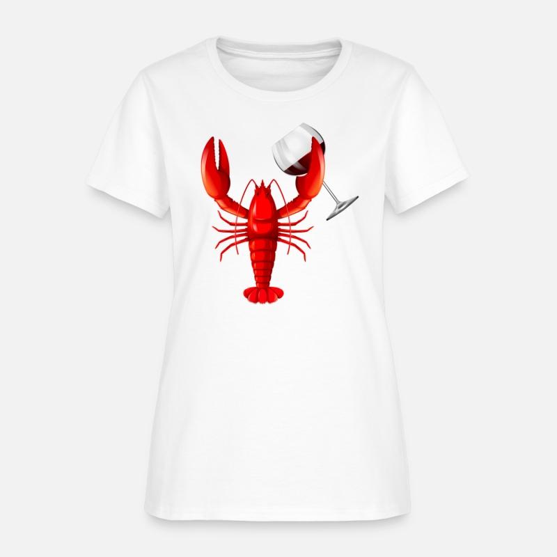 Wine Drinking Lobster Red Crawfish Wine