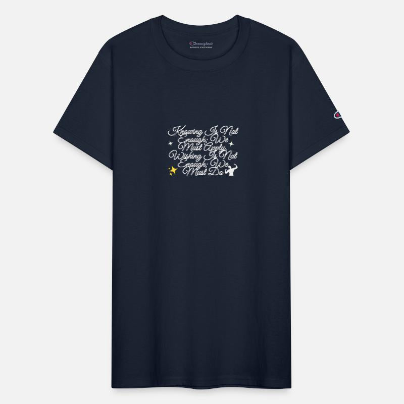 Wishing Is Not Enough t-shirt design