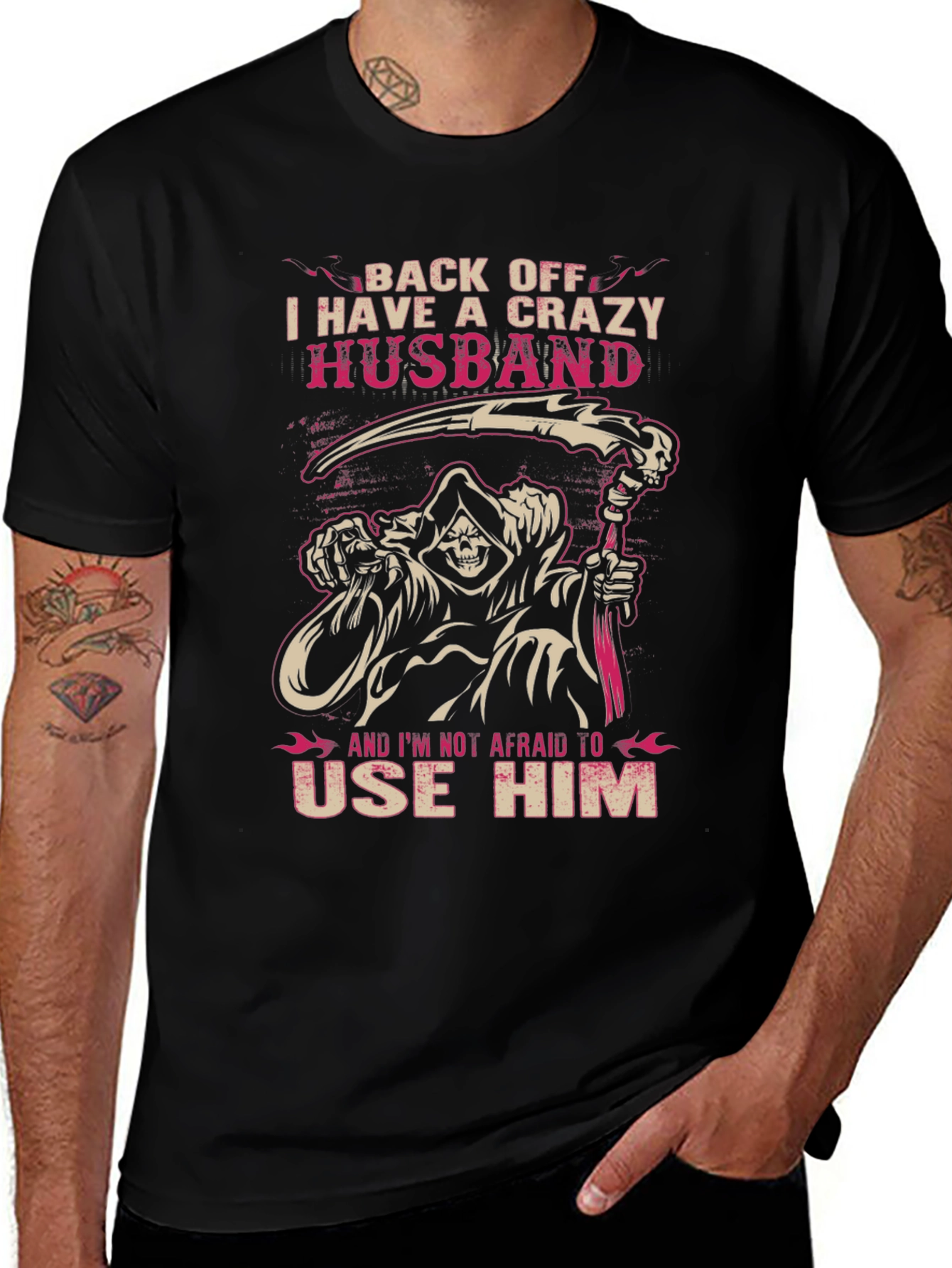 Crazy Husband Graphic Tee