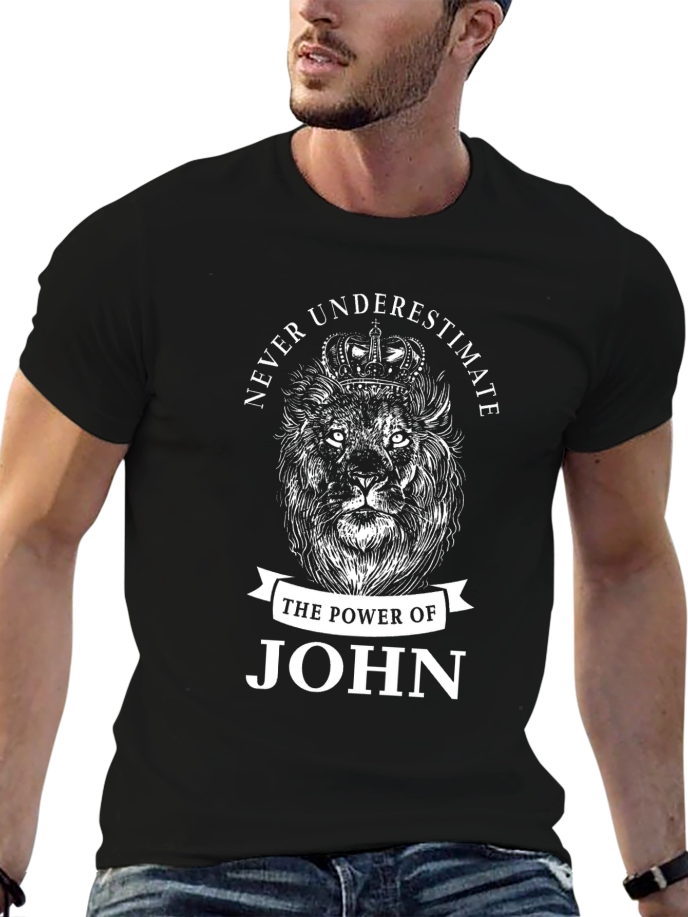 Never Underestimate John Lion T-Shirt